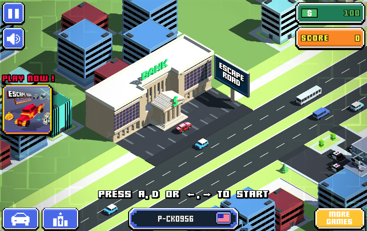 Геймплей Escape Road